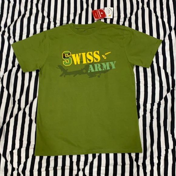 Swiss Army T-Shirt by Splash Arts Switzerland Sz M​ - Picture 1 of 12